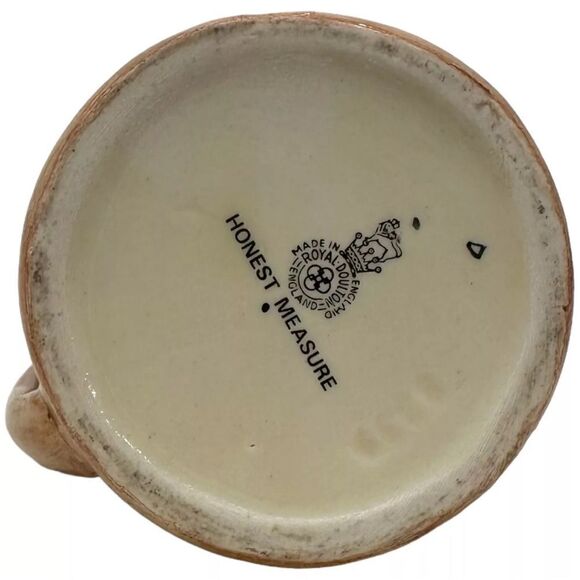 Toby jug Royal Doulton Honest Measure Drink at Leisure Pitcher 4" - Picture 6 of 12